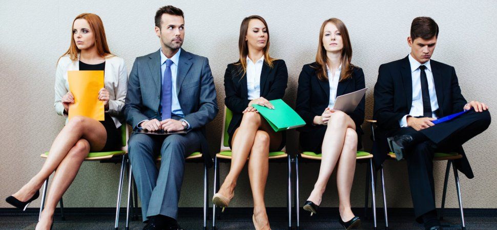 Millennials waiting for their interview. Image: Inc.