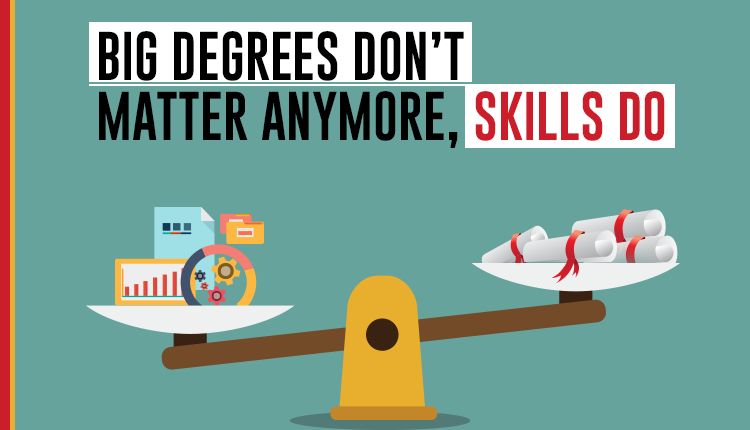 An entrepreneurial career doesn’t ask for a degree, it asks for skills and the ability to risk it all. (Image Source: rozee.pk)