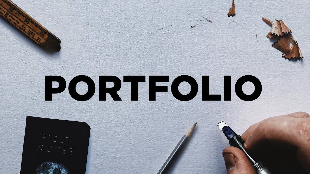 Start working on your portfolio.