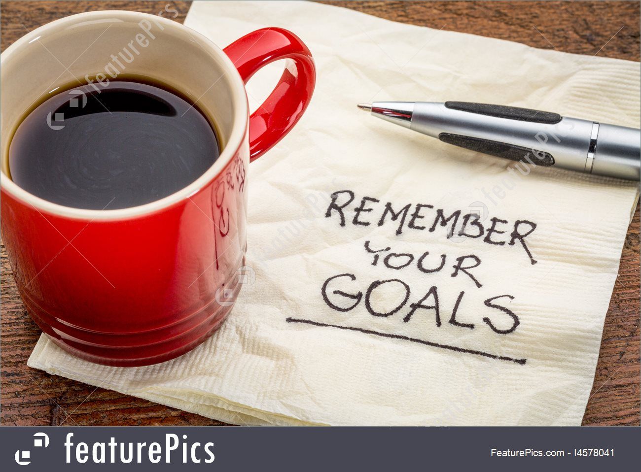 Remember your goals. Image: featurepics