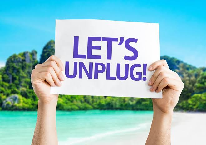 Let’s unplug and get offline. Image credits: Jeff Bullas