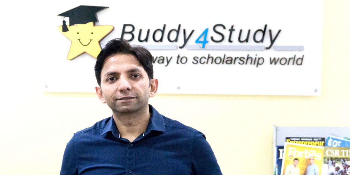 Manjeet Singh, CEO & Co-founder of Buddy4Study 
                                                                                                   Pic Source: India CSR Network