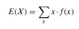 Fig 1: Calculating expectation value of a discrete random variable