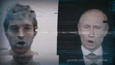 Facial reenactment tech manipulates Putin in real time. Source: RT