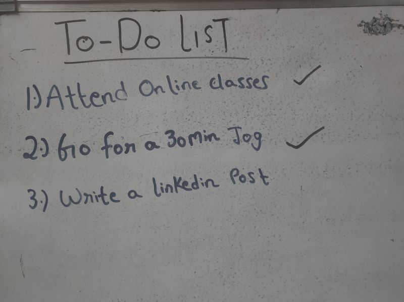 Simple but Highly-Effective To-Do-List