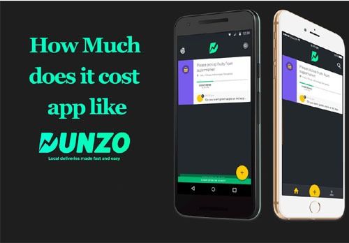 Technology Stack for developing the on-demand food delivery mobile app like Dunzo