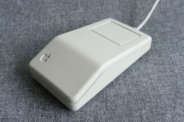 The Apple Desktop Bus Mouse, courtesy of MacWorld