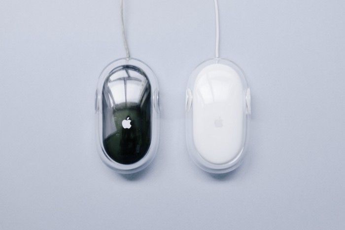 The Apple “Pro” mouse — Courtesy of Minimally Minimal
