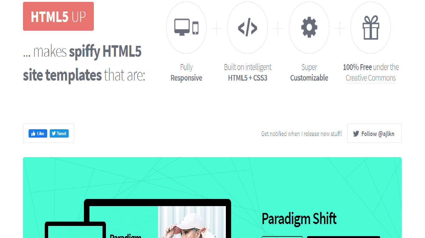 Html5 Home page