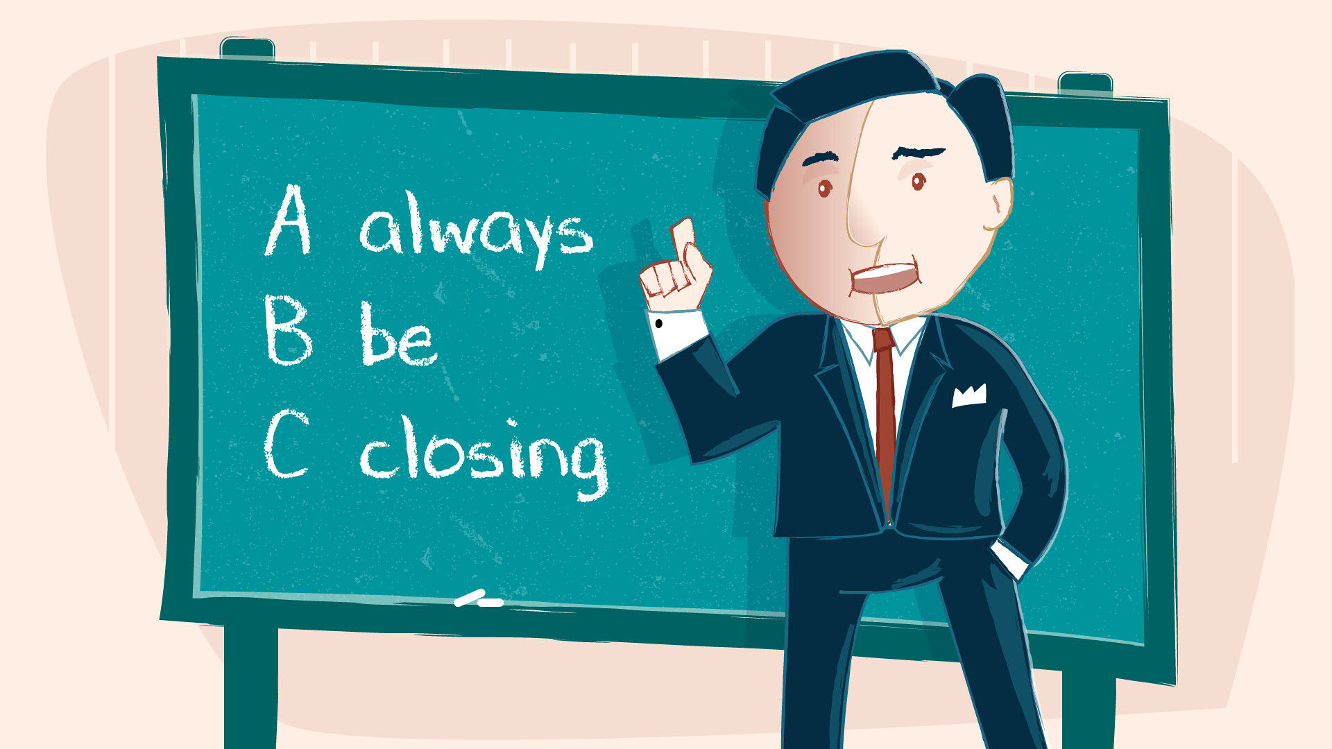 Startups Need to Always Be Discovering. Image from Alan O'Rourke onepagecrm.com