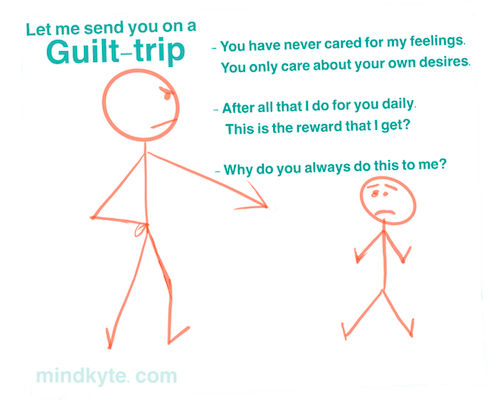 There are many ways of making your child feel guilty. (Picture credits: mindkyte.com)