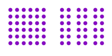 When elements are positioned close to one another, they are seen as part of a group rather than as individual elements.