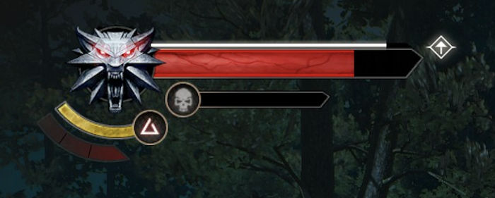 Character stats located on the top left of the screen.