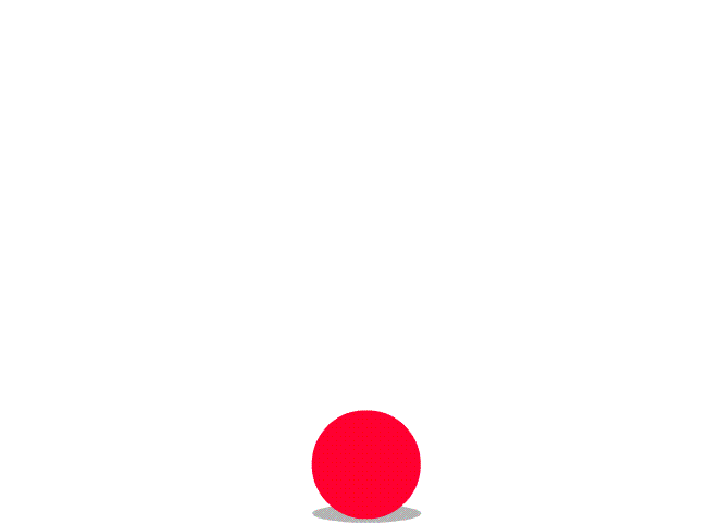 Image 1–6. A bouncing and moving red ball