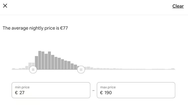 (Source: screenshot of Airbnb.com price slider)