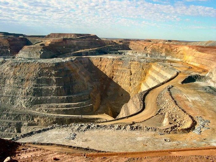 Super Pit gold mine in Western Australia