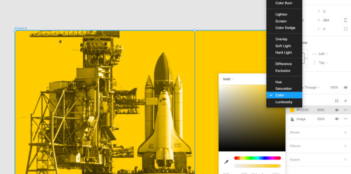 the simple process in Figma.