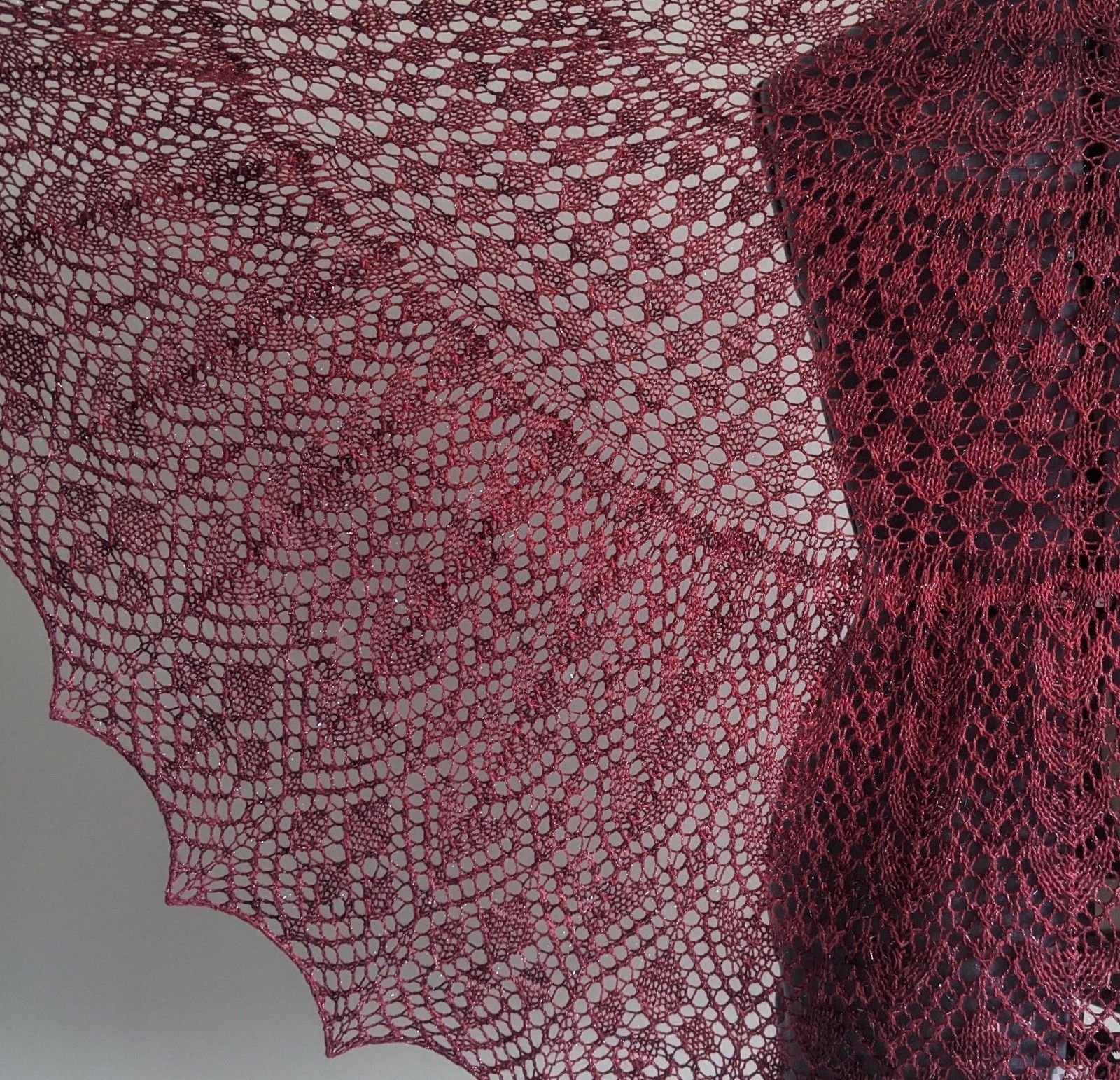 Knit by Abbey Perini, pattern by Dowland by Dee O'Keefe, yarn is Meeker Street by The Jewelry Box
