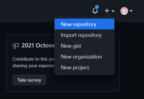 Creating a new github repository