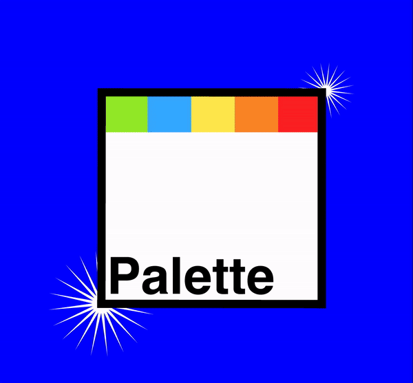 Some of you might have come across this palette gif, it was made prototyped in Figma along with many story posters.