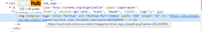 Pornhub’s title icon is a single PNG file.