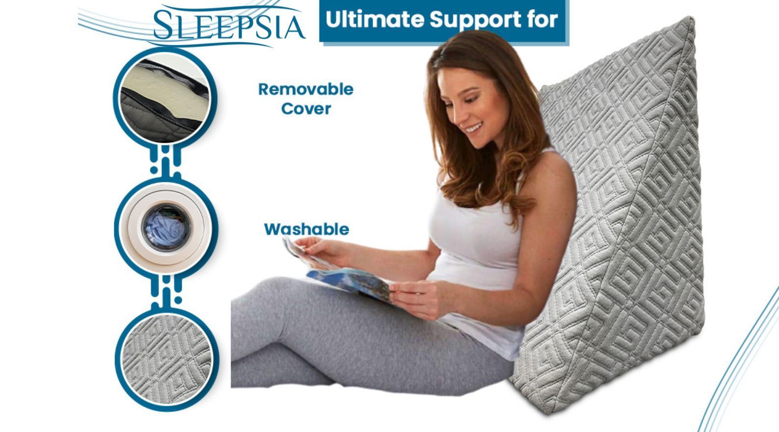 How Can A Pregnancy Wedge Pillow Help You When You Are Pregnant? Ross