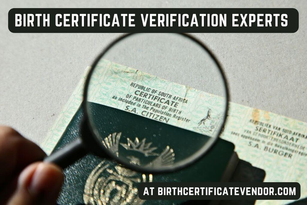 Verifying Your Birth Certificate Authenticity Understanding the