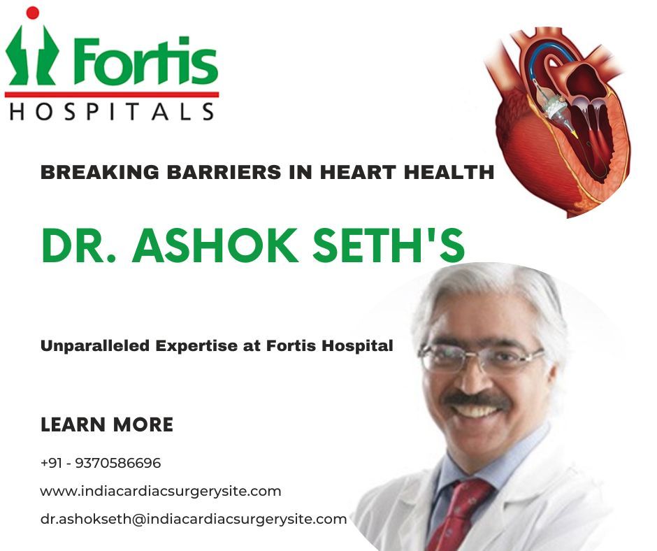 Breaking Barriers in Heart Health: Dr. Ashok Seth's Unparalleled ...