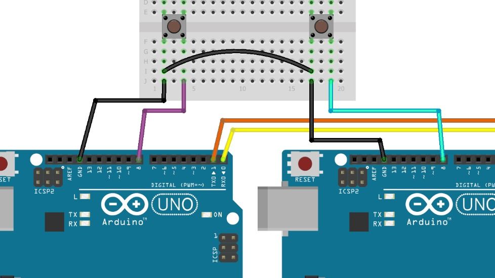 Set Up A Wired Serial Communication Between Arduinos Yongchang He Tealfeed